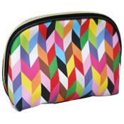 Wholesale - *OUTSIDE OF CA* LRG DOME PRINTED COSMETIC BAG C/P 40, UPC: 4890808264447